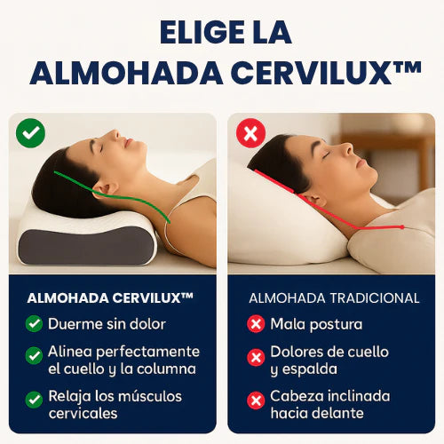 Almohada Cervical Ortopedica CerviLux™